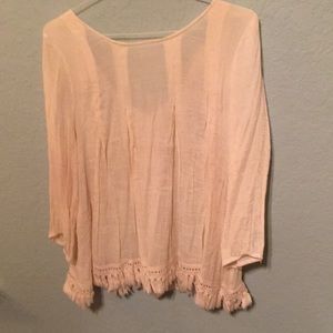 Entro cream blouse